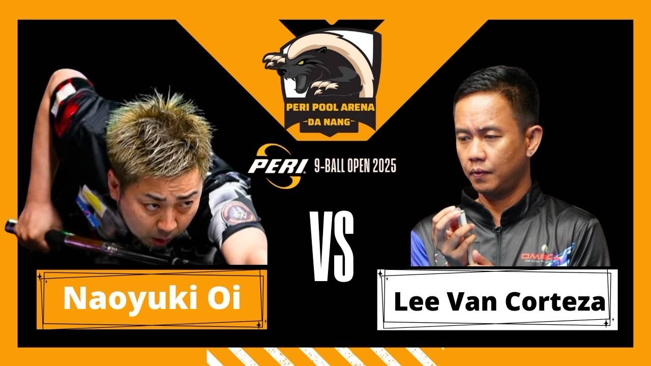 Peri open 2025 Naoyuki Oi vs Lee Van Corteza