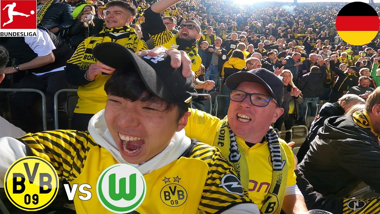 What happens when you watch the Best game in Germany's Best stadium feat. Borussia Dortmund