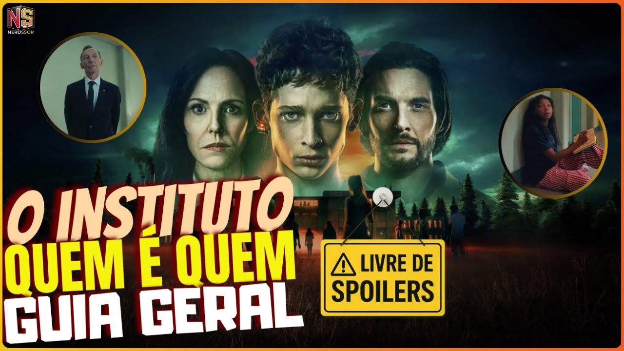 🧠 O INSTITUTO | A Nova Série da MGM+ que Vai te Prender do Início ao Fim! Quem é Quem 🔍