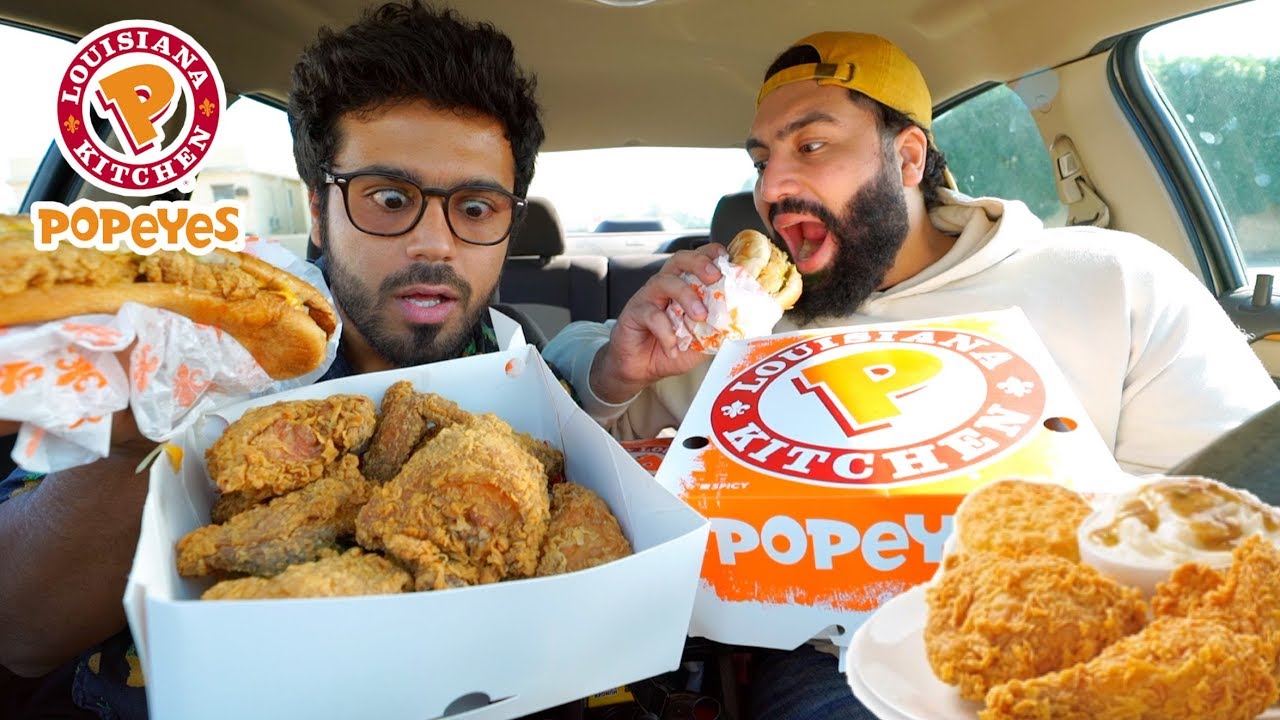 مطعم بوبايز 🍗🍯 المينيو الجديد !! | Popeyes New Menu