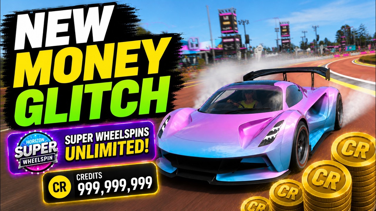 *НОВЫЙ* ГЛИТЧ НА ДЕНЬГИ в Forza Horizon 6! СУПЕР-ВРАЩЕНИЯ + Бесконечные кредиты (После патча, AFK)
