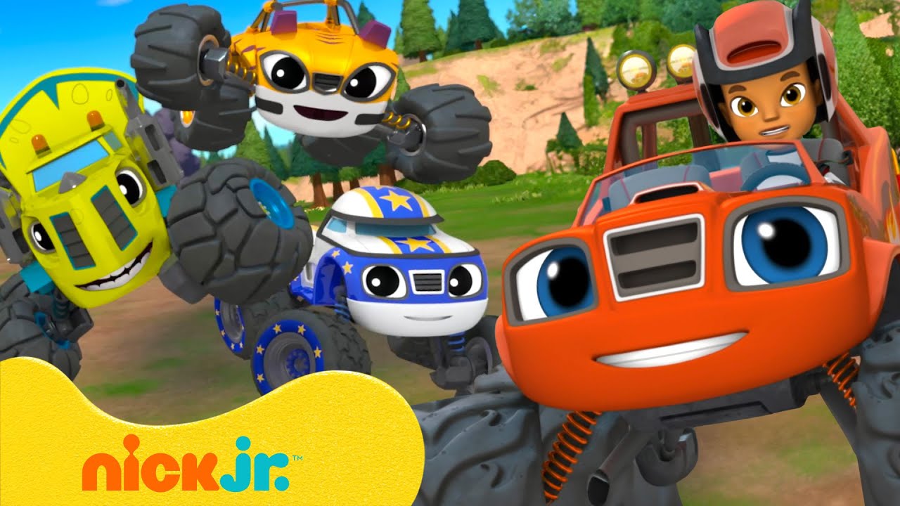 Baby Blaze and the Monster Machines Save the Day! | Nick Jr.