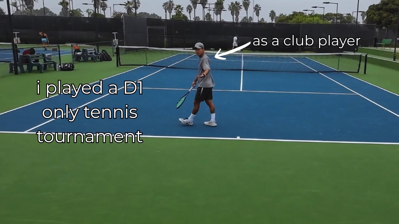 i played against a d1 11.6 utr as a club player....
