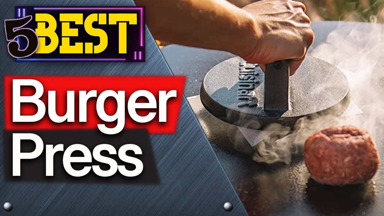✅ TOP 5 Best Burger Presses : Today’s Top Picks