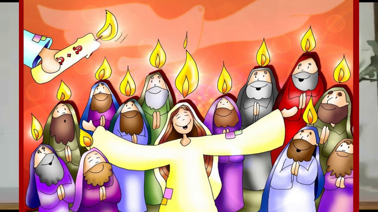 CATEQUESIS PARA LA PRIMERA COMUNIÓN: JESÚS NOS ENVÍA EL ESPÍRITU SANTO