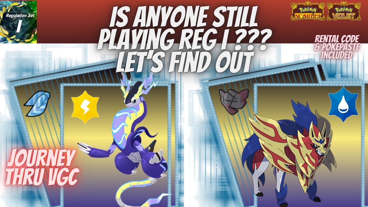 Можно ли еще играть в REGULATION I??? Давайте выясним: Reg I - Pokemon Scarlet & Violet: VGC 2026