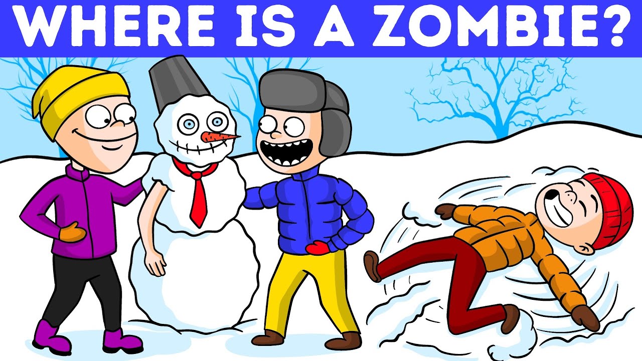 AWESOME ZOMBIE RIDDLES WITH ANSWERS