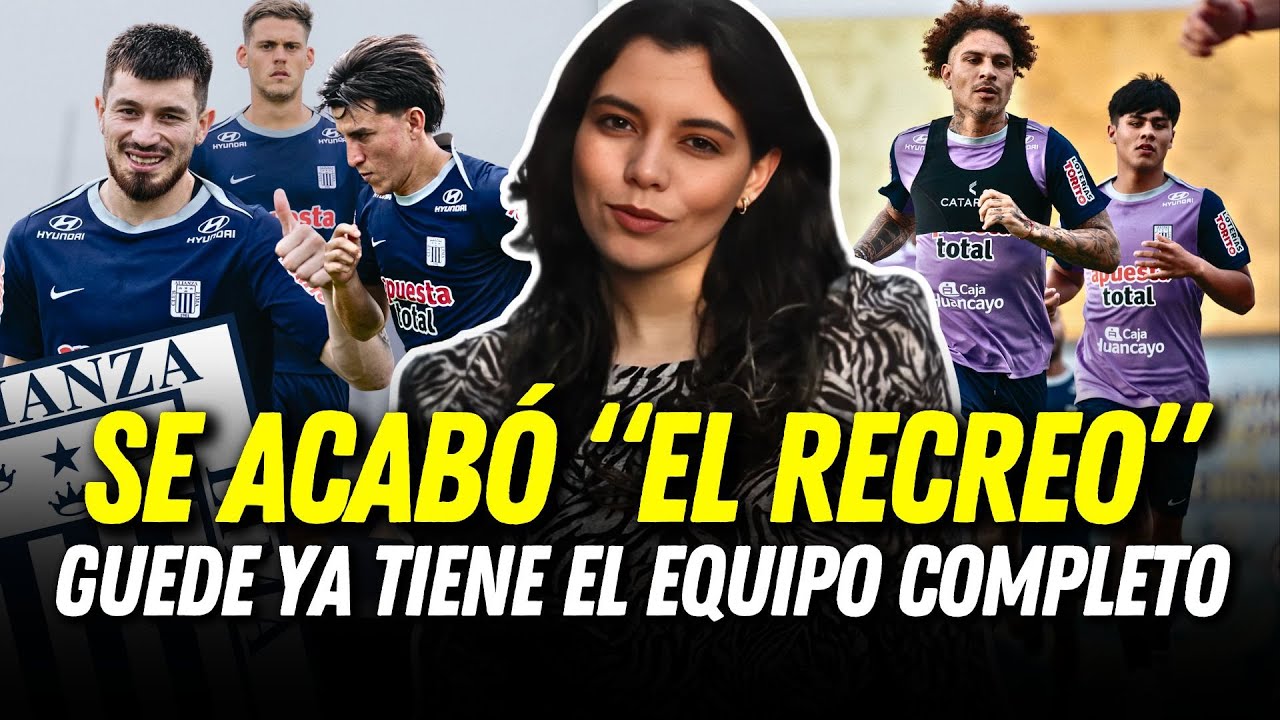 INICIA LA PRETEMPORADA DE ALIANZA LIMA, GUEDE y el EQUIPO COMPLETO |&nbsp;Fernanda Huapaya