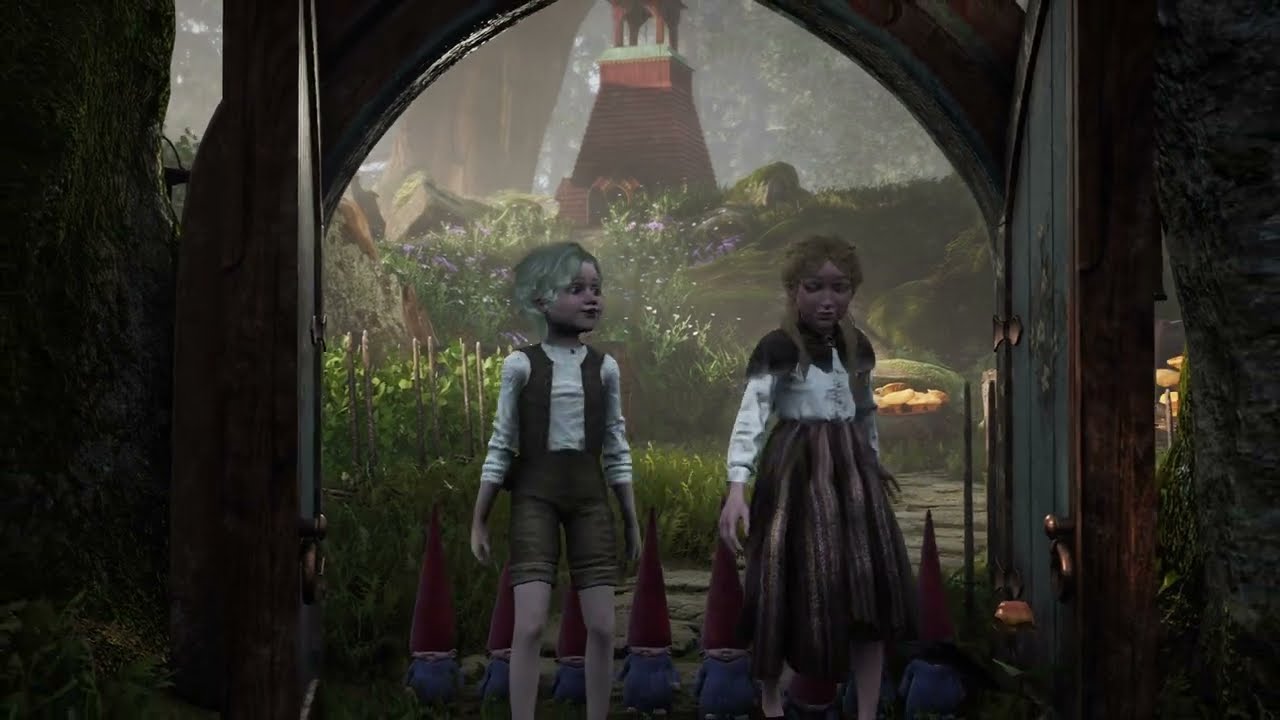 Bramble: The Mountain King - Follow Lillemor: Open Gnome Village Door & Herd 4/4 Mushroom In Garden