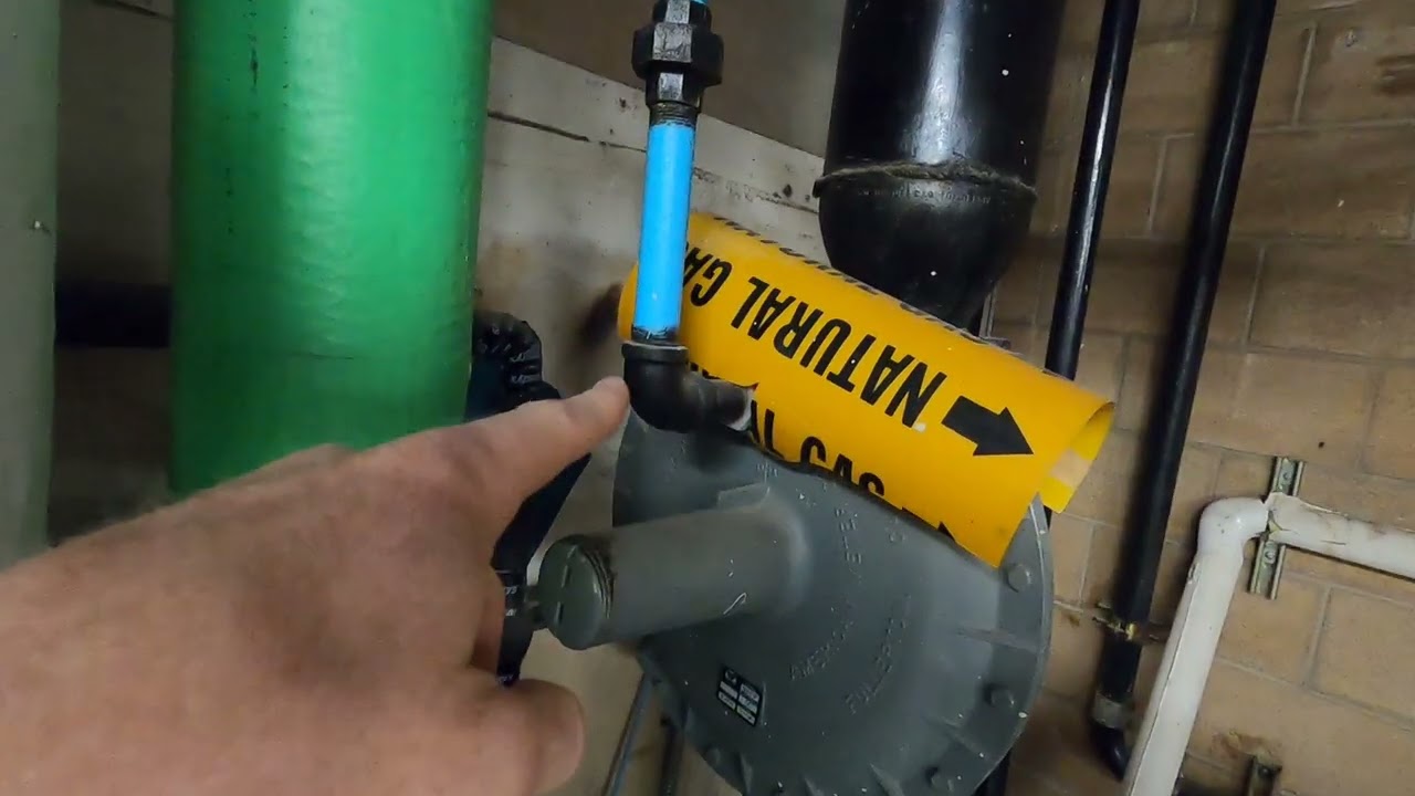 Combined Gas Regulator Vent lines