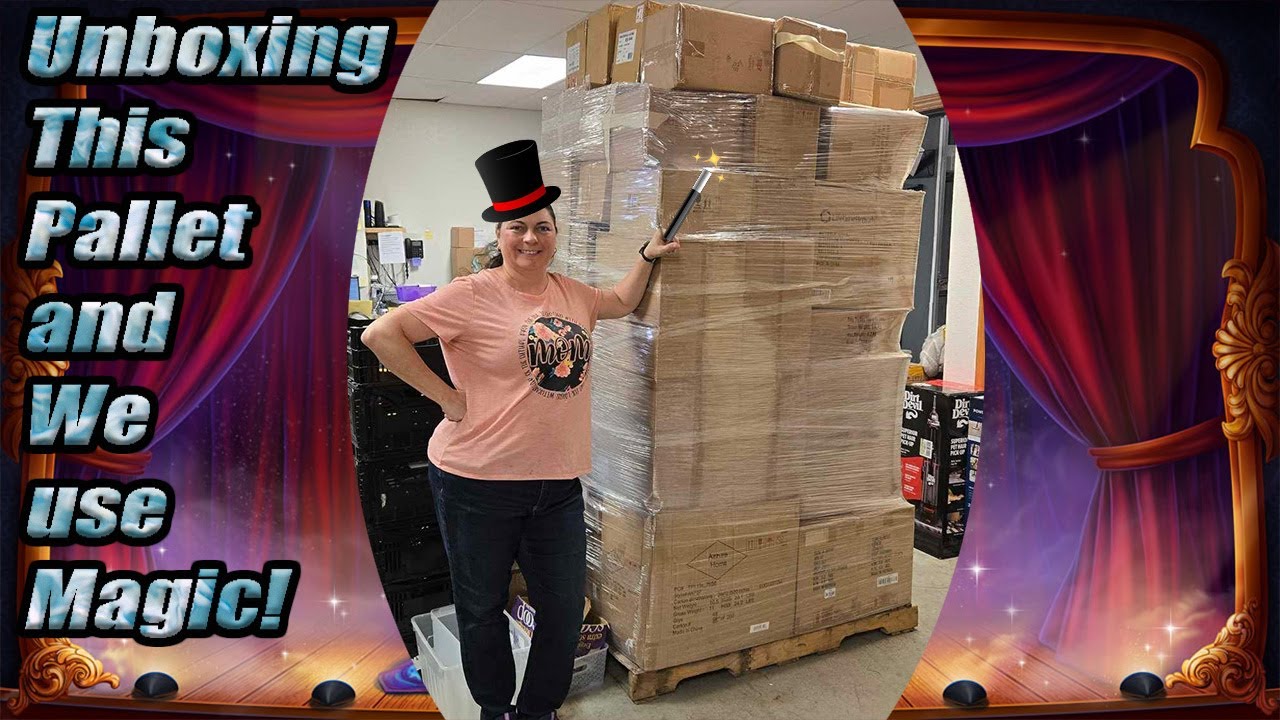 Unboxing this pallet and we use magic Then We find Dragons, Trees, Gnomes and more!