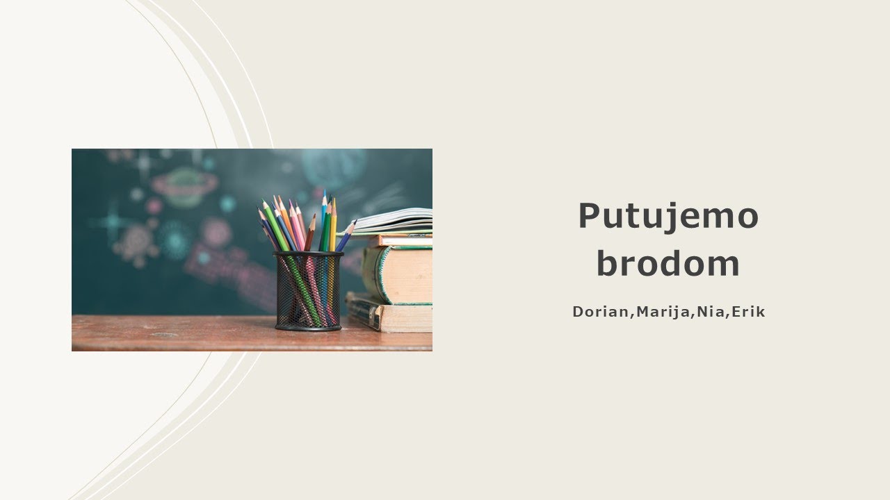 Putujemo brodom