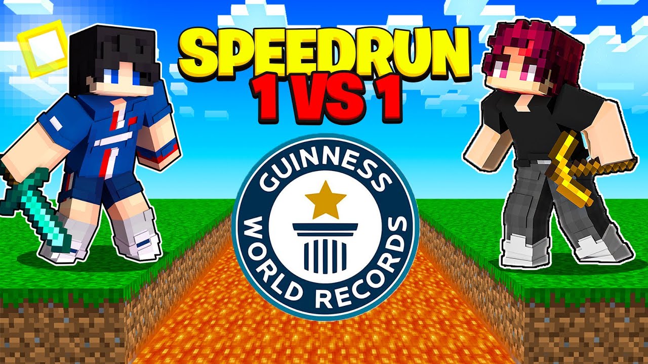 GARA DI SPEEDRUN NELLO STESSO MONDO - MINECRAFT ITA