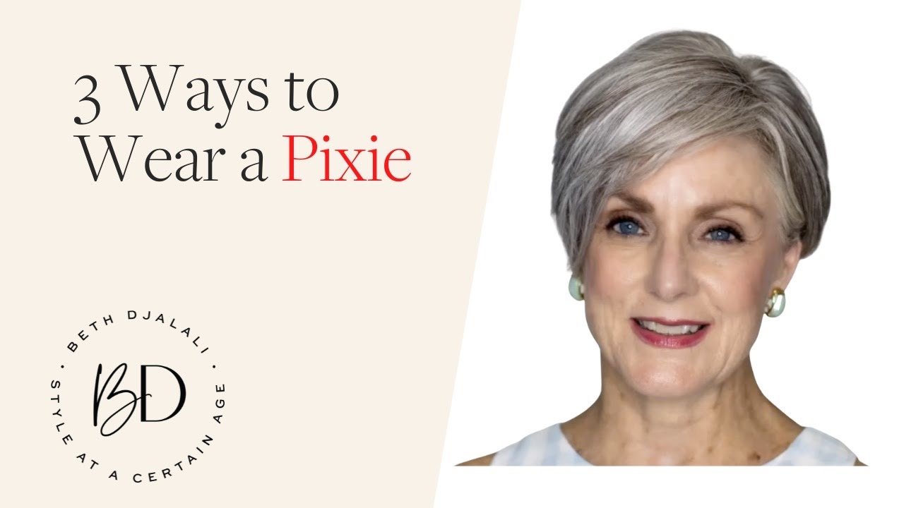 HOW TO STYLE A PIXIE CUT 3 WAYS: Daytime, Feminine & French Bob | Beth Djalali