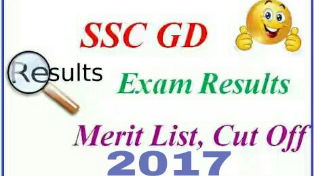SSC Constable GD Cutoff 2017 - Category-wise Cutoff - ssc cut off marks for final selection