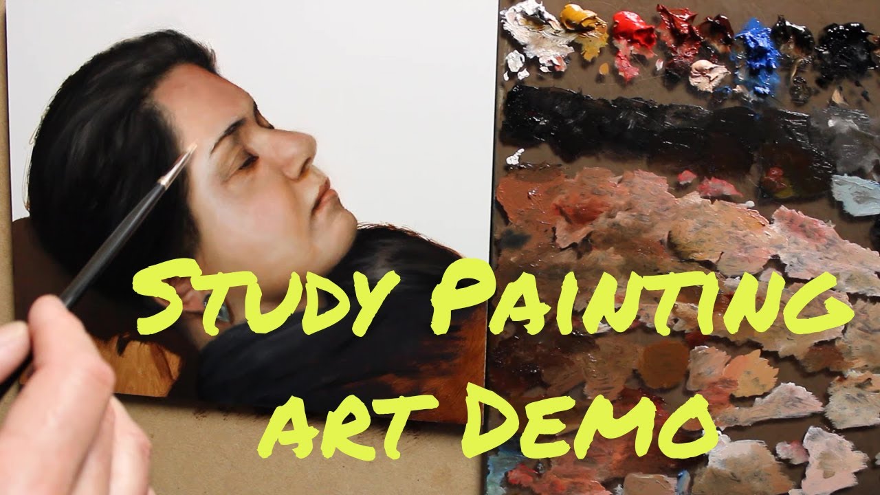 Learn How To Paint An Oil Portrait