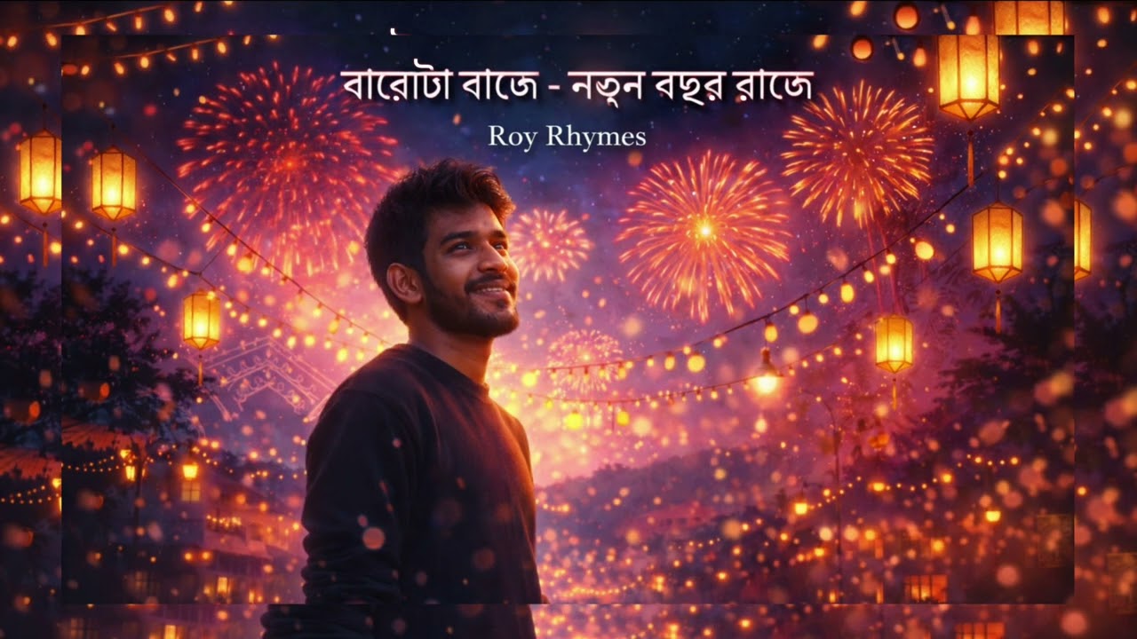 Barota Baje Notun Bochor Raje | Roy Rhymes | New Year Party Song | 