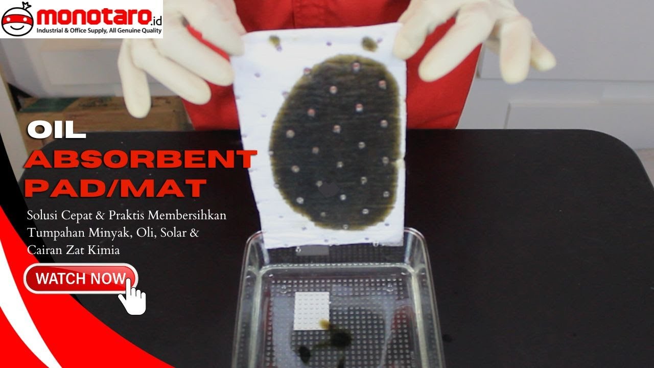 Oil Absorbent Pad : Solusi Cepat Mengatasi Tumpahan Minyak/Oli