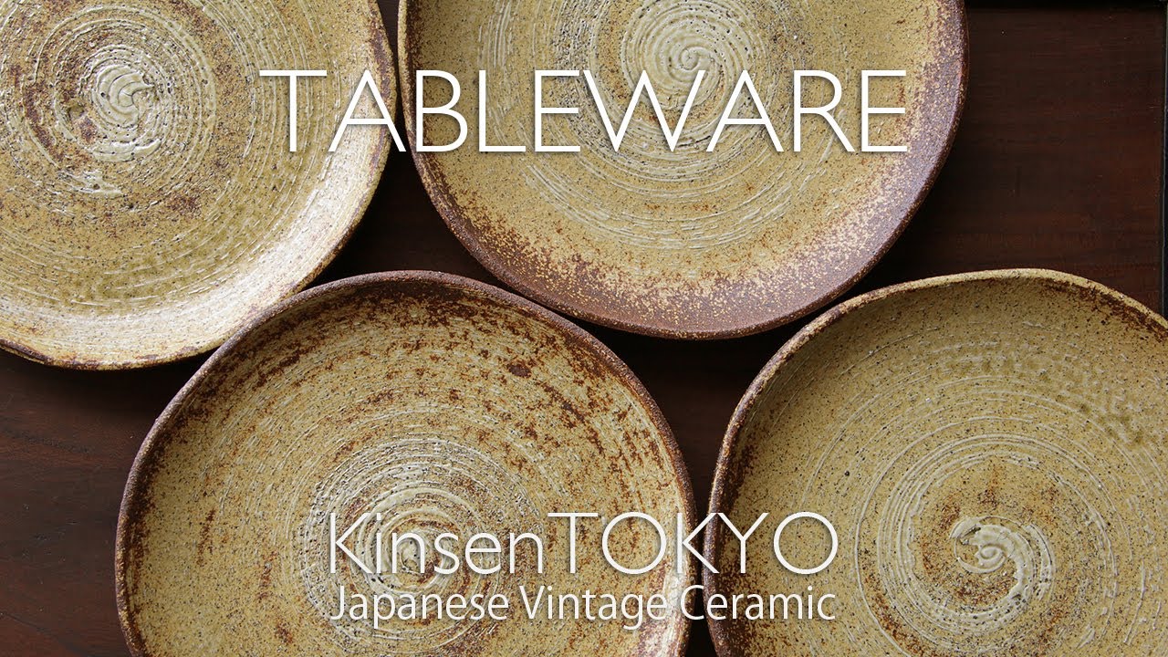 TABLEWARE vol.2 | Japanese Vintage Ceramics | KinsenTOKYO #japaneserestaurant #japanesefood #pottery