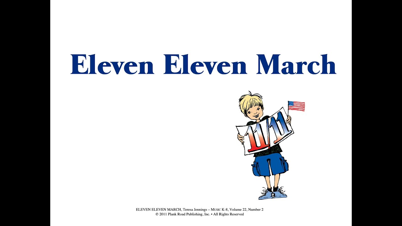 Eleven Eleven March - Presentation Kit excerpt