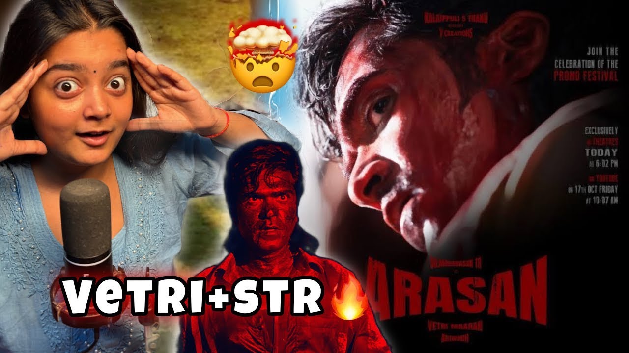 Vetri Maaran’s Arasan Promo Reaction | STR | Anirudh |Kalaippuli S Thanu