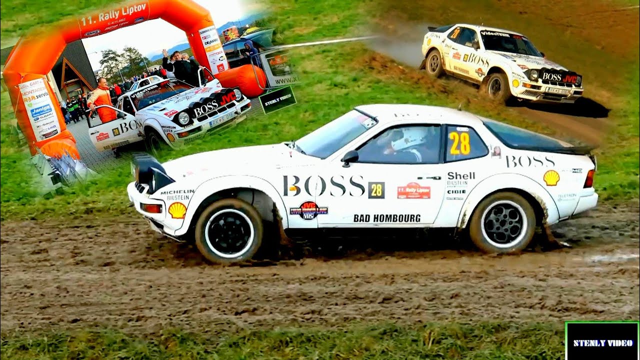RALLY Liptov 2023 M. Krajčí - R. Pečner PORSCHE 924 Turbo