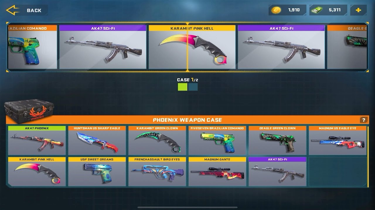 ❤️‍🔥🤩Counter attack 🤩❤️‍🔥case opening x60😎