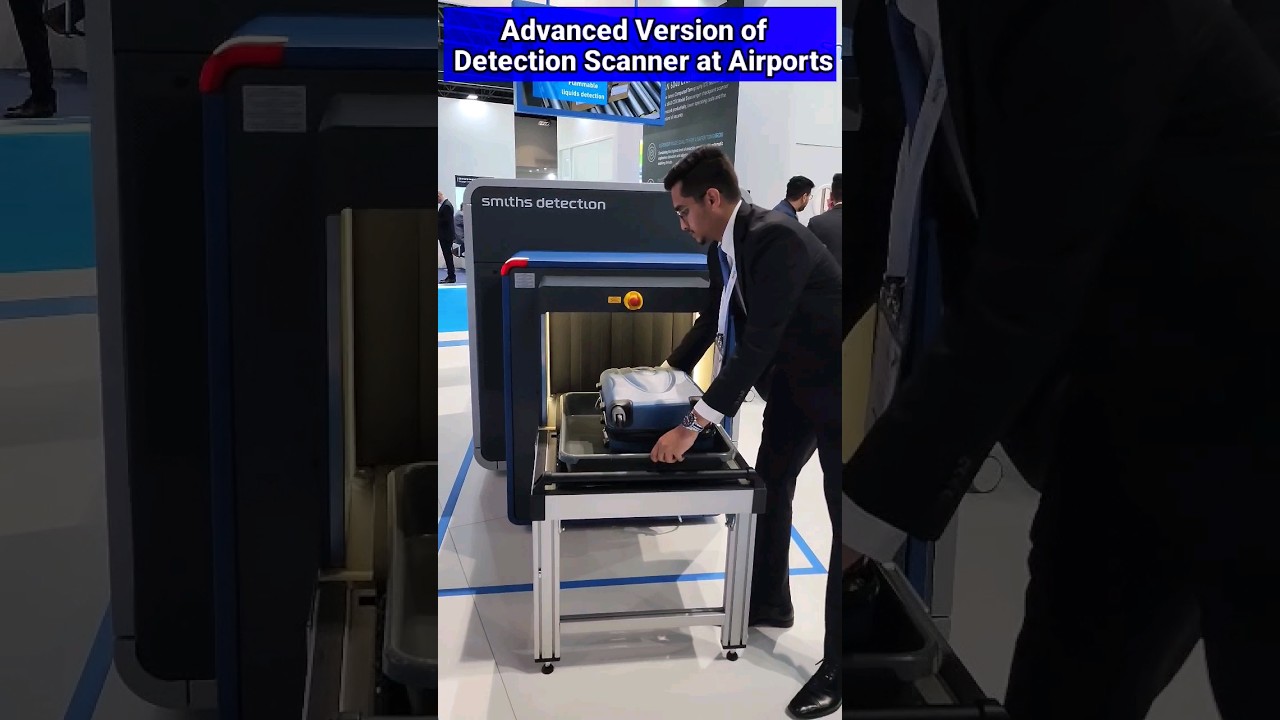 Smart Security Scanner #Airports #newtechnology #shorts