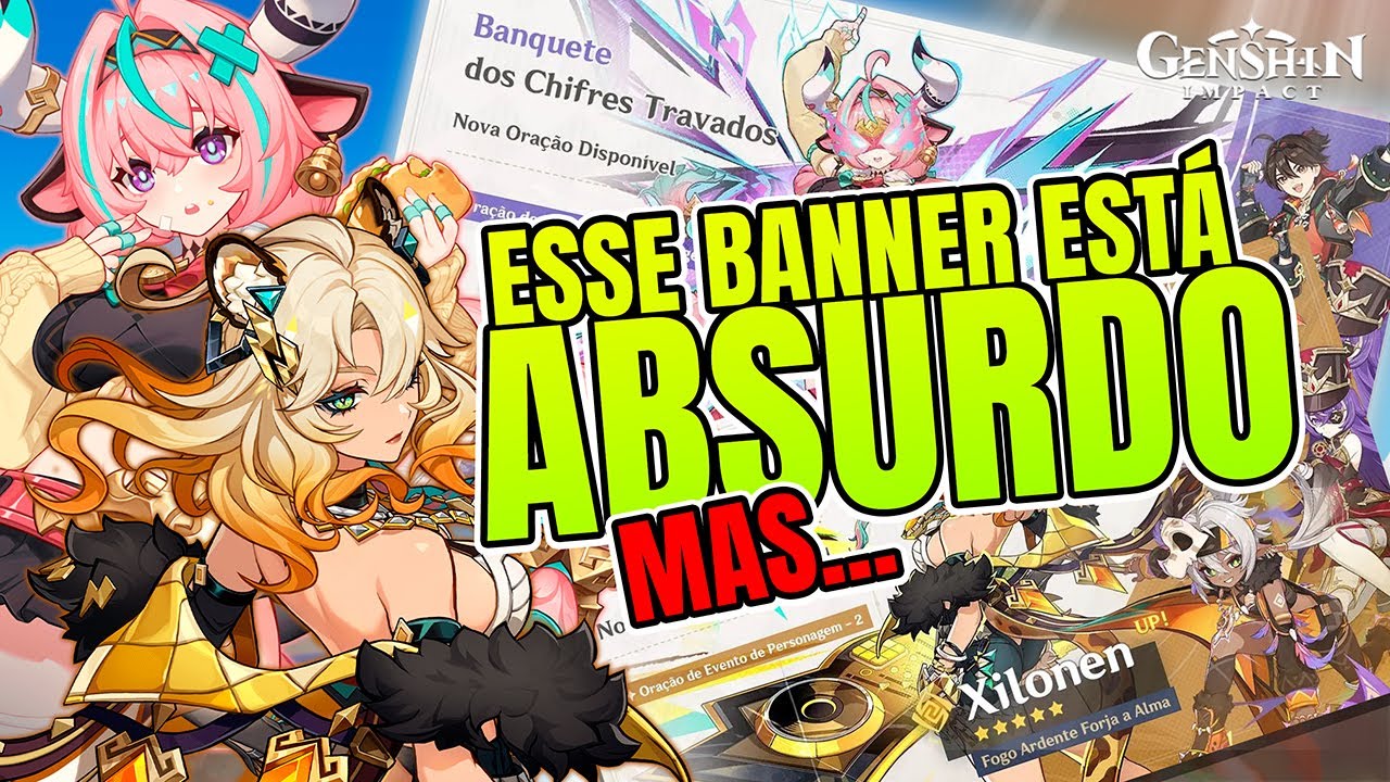 MELHOR BANNER DO JOGO VOLTOU - BANNER 6.2 SEGUNDA PARTE LUNA III - GENSHIN IMPACT