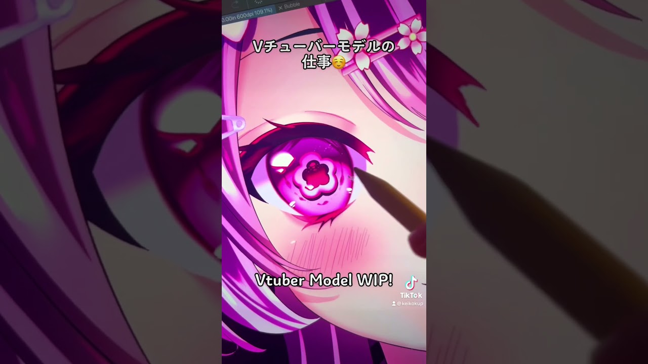 Vチューバーモデルの仕事?! Making a Vtuber model! 