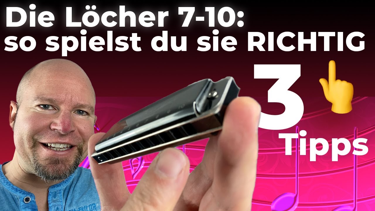 Mundharmonika Lernen: So einfach klappt es mit den hohen Tönen - 3 Tipps für schnellen Erfolg