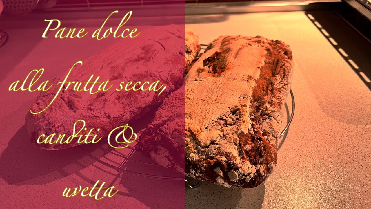 Che spettacolo questo pane dolce alla frutta secca, canditi & uvetta!!!
