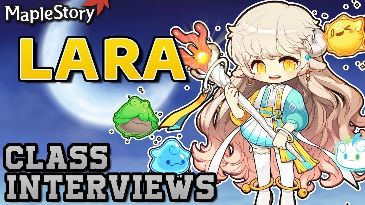 LARA Class Interview w/ AIZEN | Ranking ALL Maplestory Classes