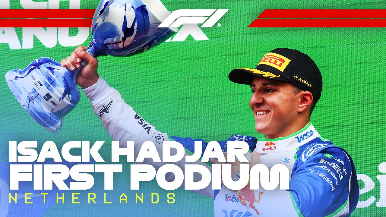 Isack Hadjar's First-Ever F1 Podium! | 2025 Dutch Grand Prix