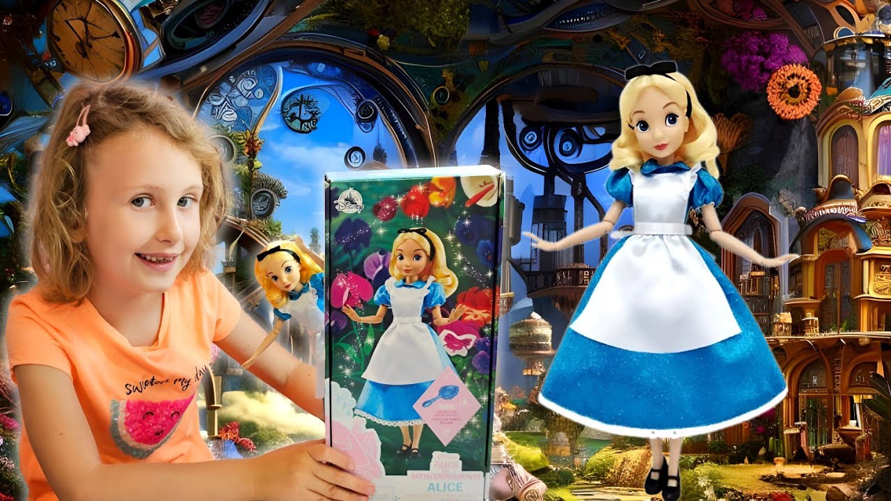 Алиса в Стране Чудес- обзор и распаковка / Alice Disney