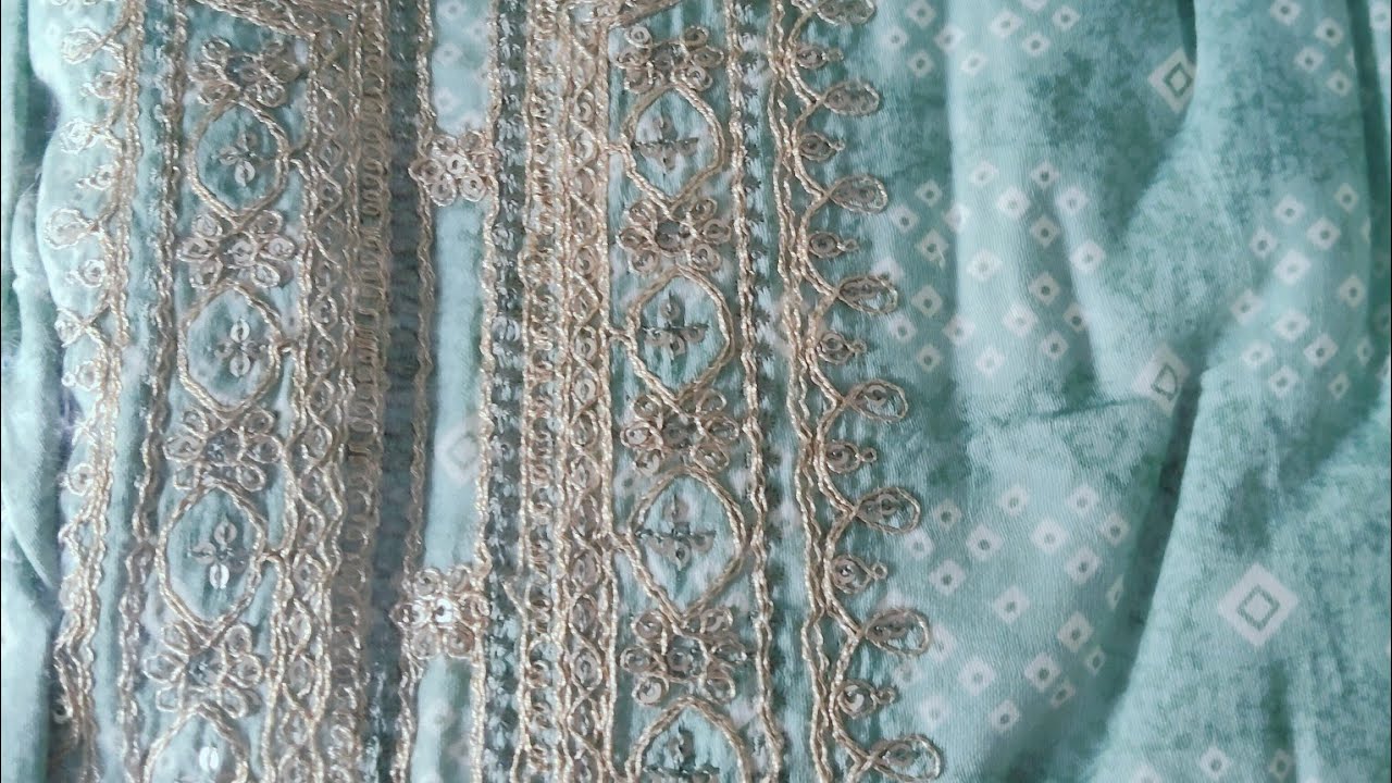 reon fabric making multi colour dupatta