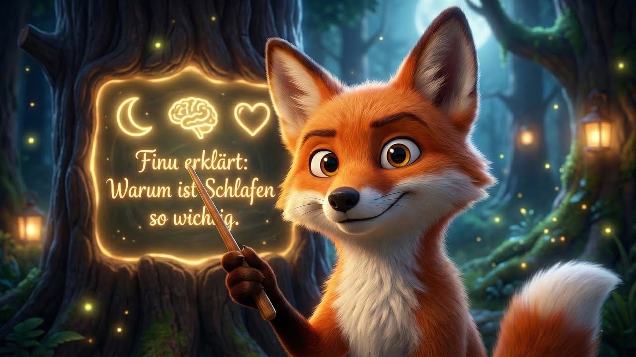 Warum Schlaf so wichtig ist 🦊🌙 | Finu erklärt es dir