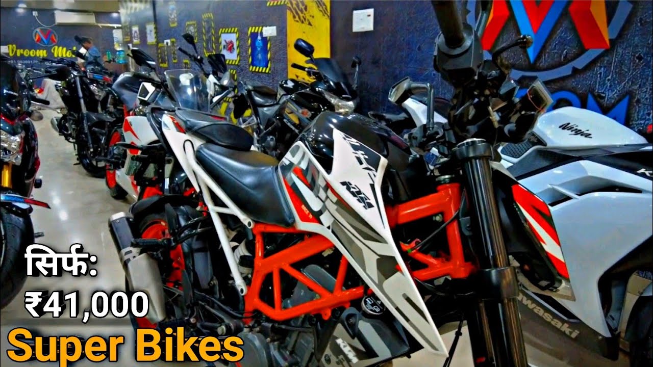 USED PREMIUM BIKES IN KOLKATA🔥 | ONLY:₹41,000 rs | KTM, Ninja, CBR | Vroom Motors | Rajeev Rox Bhar