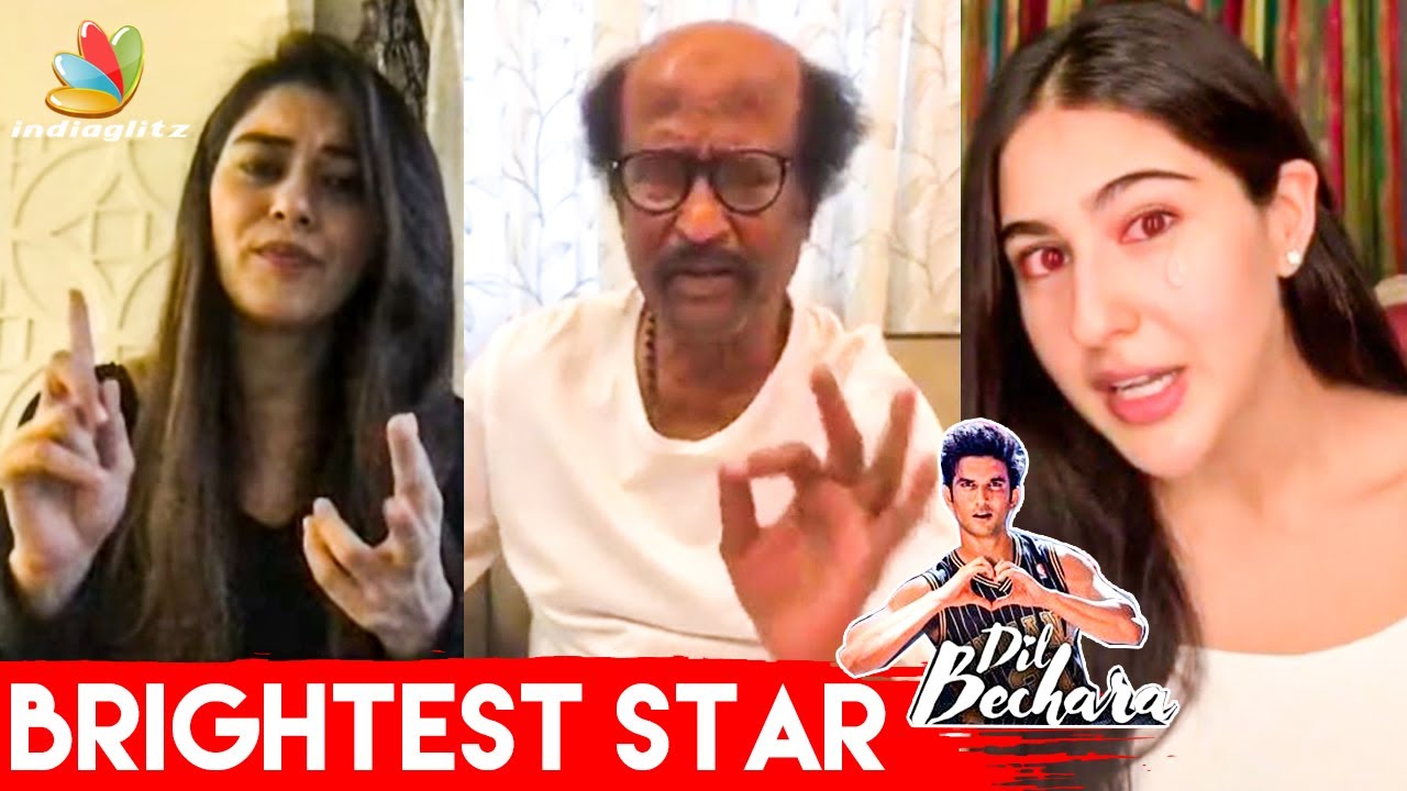 Sara Ali khan, Hansika, Superstar Rajinikanth Fans Emotional | Dil Bechara Reaction, Sushant Singh