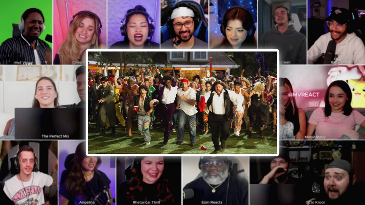 Grown Ups 2 Reaction Mashup | Epic 80’s vs Modern Party Fight Scene