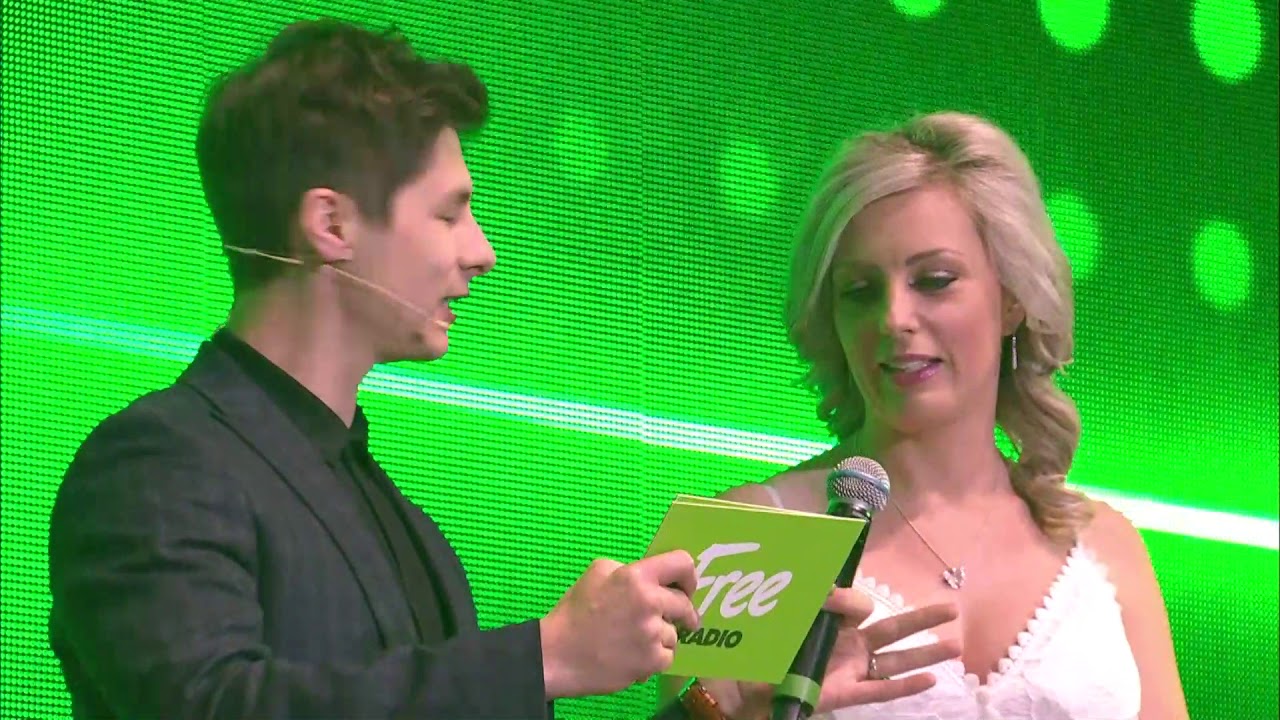 Couple get ENGAGED Live On Stage At Free Radio Hits Live