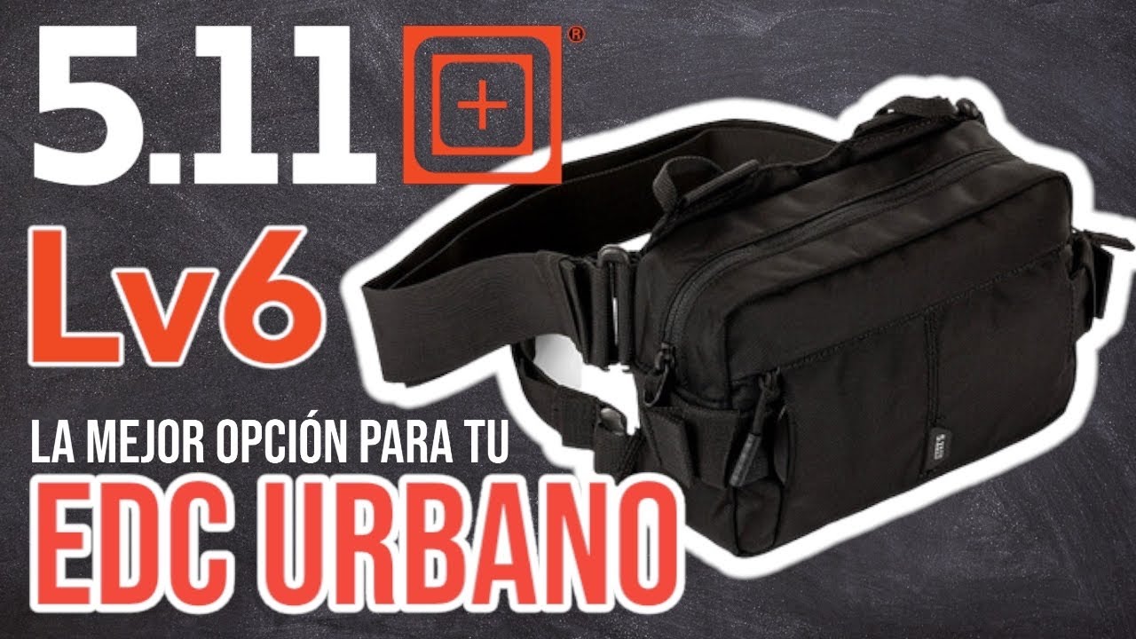 LV6 2.0 Bandolera 5.11 | Ideal para tu EDC urbano 2023
