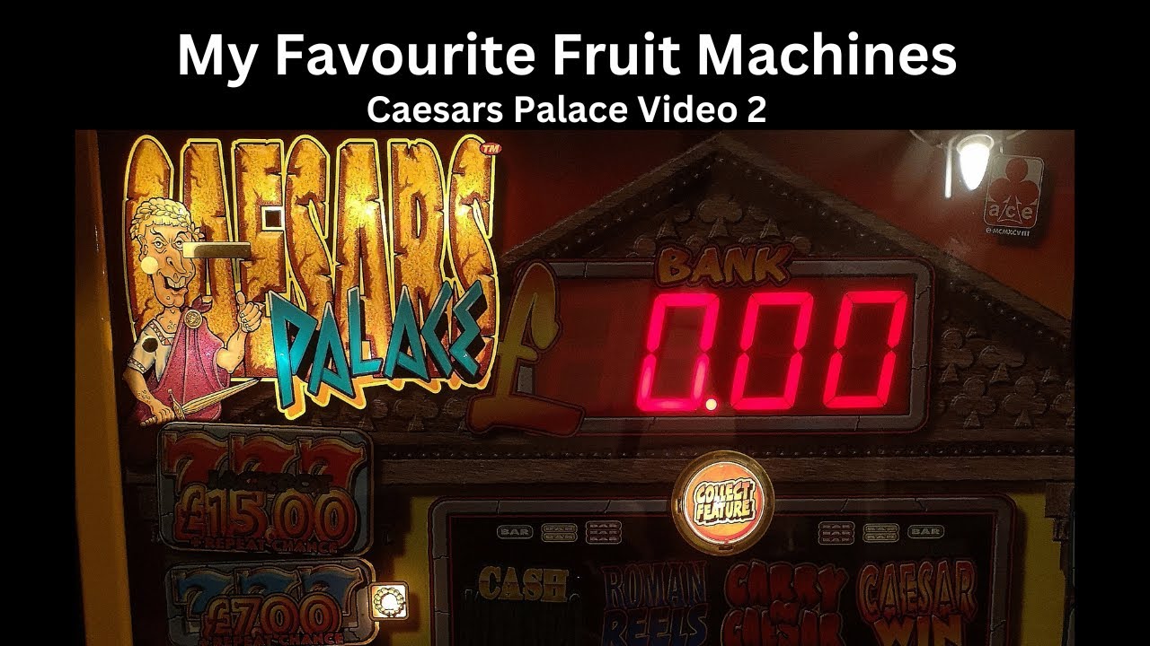 Caesars Palace Fruit Machine Video 2 - Ace