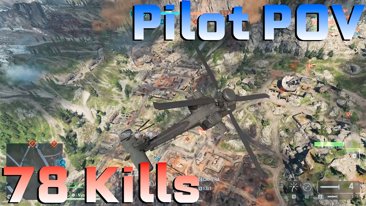 Deathless Attack Helicopter on CONTAMINATED | Battlefield 6 Helicopter Gameplay