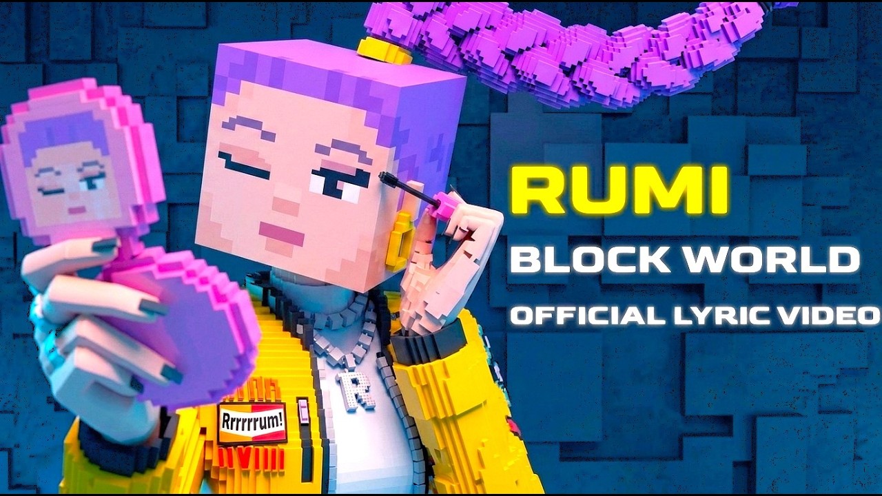 RUMI Become: BLOCK WORLD HERO | VS VOXEL BOSS | ENCHANTED DIAMOND FINALE (Official Lyric Video)