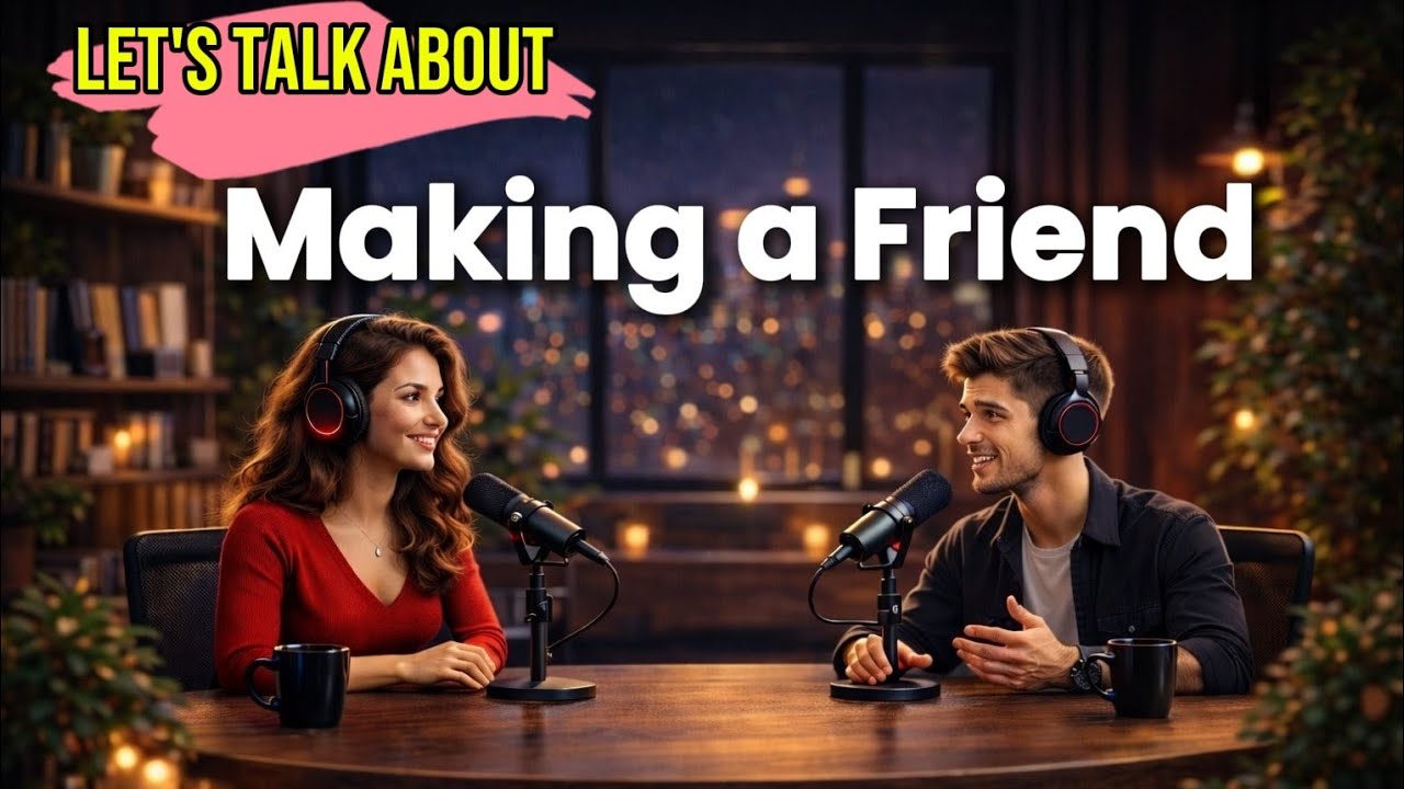 How to Talk About Making A Friend in English | Daily English Conversation Practice ✅