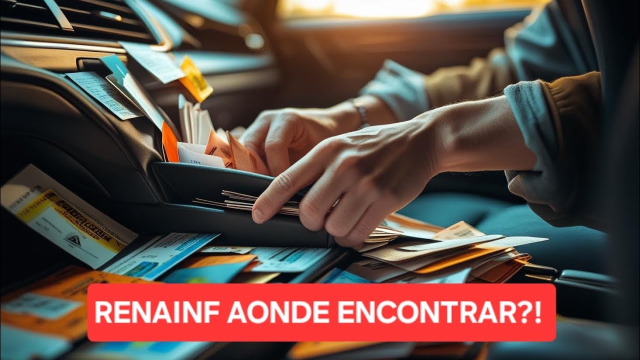 Multa RENAINF aonde encontrar!? 2026 - Parte I