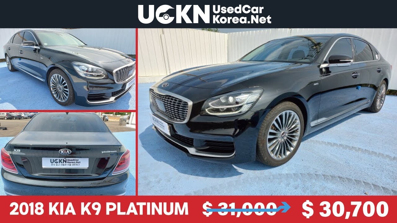 2018 KIA K9 PLATINUM - $ 30,700  [Korean Used Car Network]
