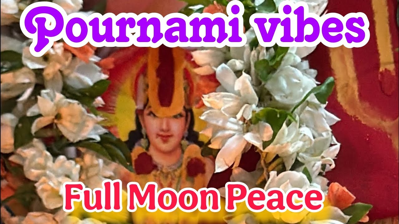 Pournami Pooja 🌕✨ Powerful Full Moon Blessings