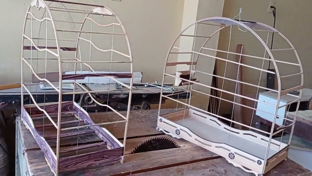 Como criar novo modelo de gaiola para passarinho